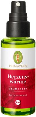 3x Primavera Herzenswärme Raumspray bio 50ml