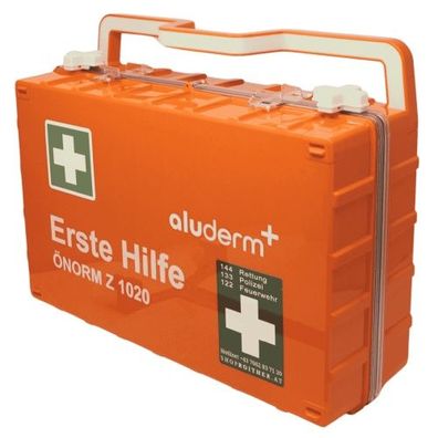 Erste Hilfe Koffer Dynamic Glow L, ÖNORM Z 1020:2025