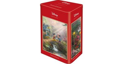 Thomas Kinkade Studios: Mickey & Minnie in der Nostalgie Metal