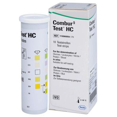 Urinteststreifen Combur 5 Test HC (10 Stk.)
