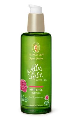 6x Primavera Alles Liebe Körperöl 100ml