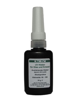 150,00 Euro pro 100g Ber-Fix UV-Kleber - 10 Gramm - niederviskos