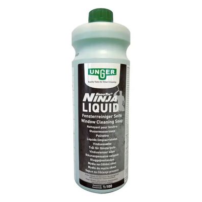 Unger Ninja Liquid Fensterreinigungs-Seife FR10S 1l