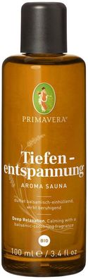 3x Primavera Tiefenentspannung Aroma Sauna bio 100ml