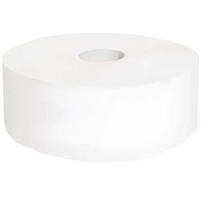 Jumbo Toilettenpapier 2-lagig hochweiß 6 Rollen