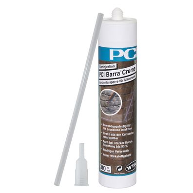 PCI Barra Creme 0,31 l – Abdichtungscreme für drucklose Injektion