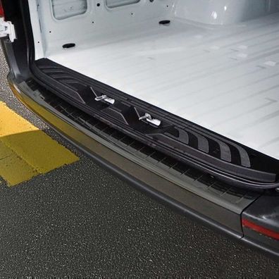 Ladekantenschutz Stoßstange für Mercedes Sprinter W907 W910 2018-25 Chrom Dunkel