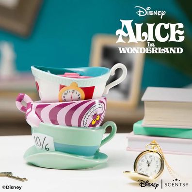 Scentsy Disney Alice in Wonderland Duftlampe | Teetassen Design | NEU