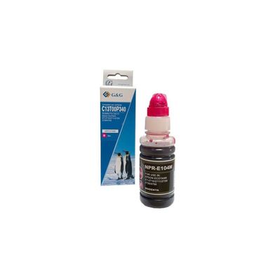 G&G EcoTank Patrone komp. mit Epson 104/C13T00P340 (70ml) M