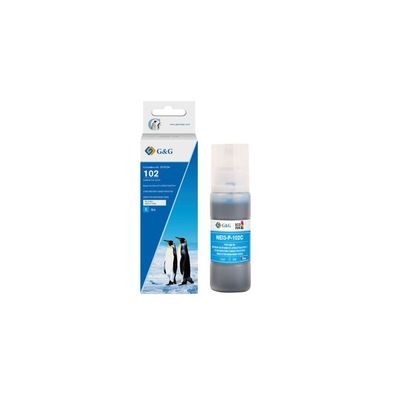 G&G Patrone komp. Epson 102/C13T03R240 Tintentank Cyan