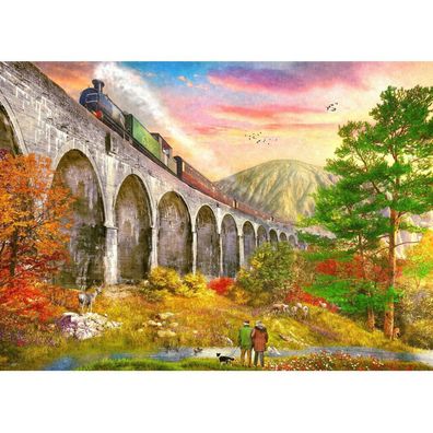 Gibsons Puzzle Viadukt Glenfinnan 1000 Teile