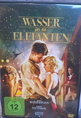 Wasser für die Elefanten Reese Witherspoon - Robert Pattinson - Christoph Waltz DVD