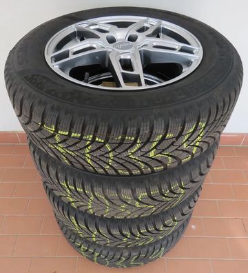 Winterräder Satz Ford Puma 2020-2024 Semperit 205 65 16 Alu DBV 5DS RDKS gebr
