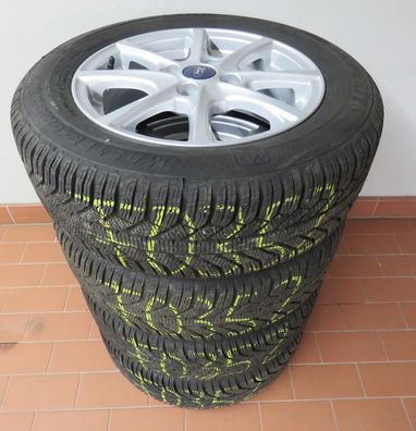 Winterräder Ford Fiesta ab 2017 Semperit MasterGrip2 195 60 15 FORD Alu RDKS