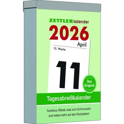 Abreißkalender 100x145mm 1T/1S