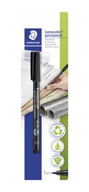 STAEDTLER® 313-9 BKDA Folienstift Lumocolor S perm sw BK