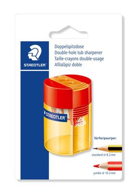 STAEDTLER® 512 006 BK Doppelspitzdose rund BK