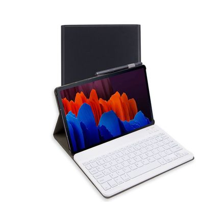 2in1 Bluetooth Tastatur Case für Samsung Tab S7+ / S7 Plus / T970 / T975, S8
