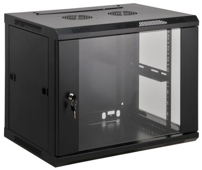 Intellinet Network Cabinet, Wall Mount (Standard), 6U, Usable Depth 350mm/Width 540mm