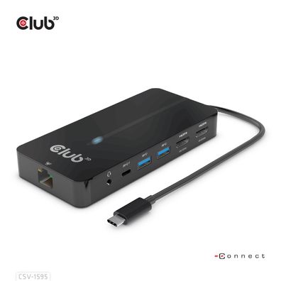 Club 3D CSV-1595 - Dockingstation - USB-C 3.2 Gen 1