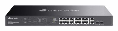TP-LINK Omada ES220GMP V1.6 - Switch - managed - 16 x 10/100/1000 (PoE+)