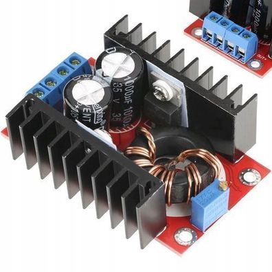 Rosfix DC-DC Spannungswandler 150W – 10A Step-Up | 12–32V Ausgang regulierbar