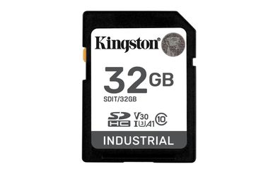 Kingston Technology 32G SDHC Industrial pSLC