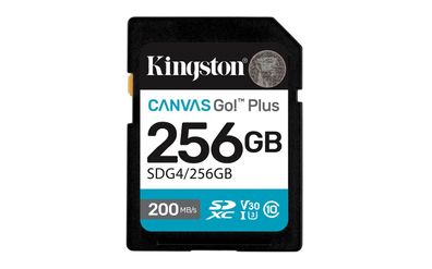 Kingston Technology Canvas Go! Plus 256GB SDXC Canvas Go Plus Gen4 200MB/s C10 UHS-I