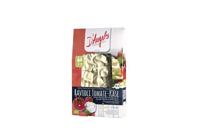 6x D'Angelo Ravioli Tomate-Käse, Teigware mit tomaten- & käseh. Füllung 250g