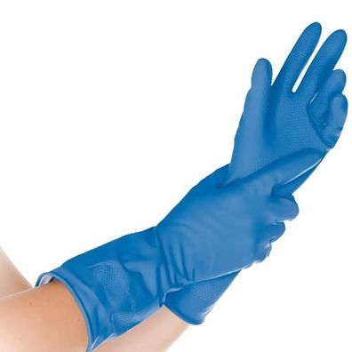 Hygonorm Haushaltshandschuhe Bettina Soft Blau 12 Paar