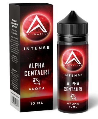 Antimatter Intense Alpha Centauri