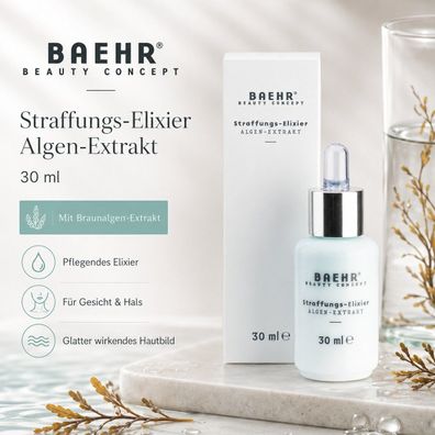BAEHR BEAUTY Concept Straffungs-Elixier Algen-Extrakt 30 ml Gesichtspflege