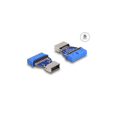 DELOCK USB 3.2 Gen 1 Adapter Pfostenbuchse > intern Key A Bu
