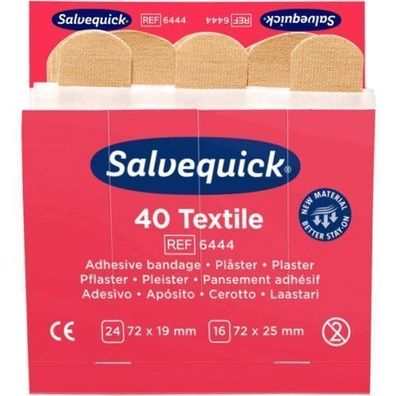 Salvequick® Pflasterstrips elastisch REF6444