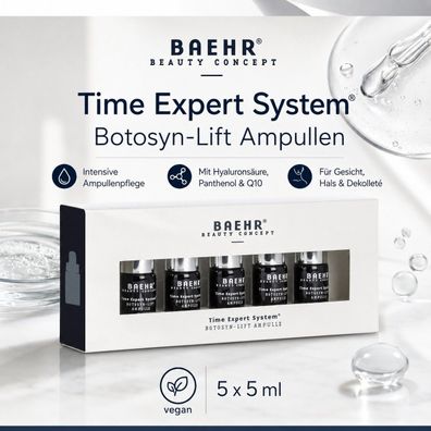 BAEHR BEAUTY Concept Botosyn-Lift Ampullen 5x5 ml Time Expert System vegan