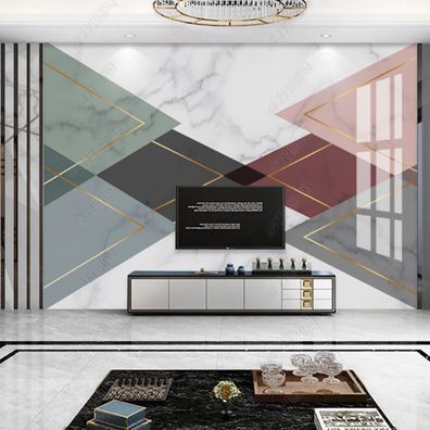 Wandtapete Marmoroptik Abstrakt Modern Wandbild Wohnzimmer Dekor 10727