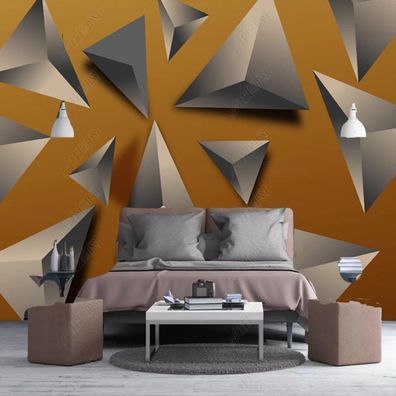 Wandtapete Abstrakte Formen Modern Wandbild Wohnzimmer Dekor 10738