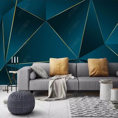 Vlies Fototapete Abstrakt Linien Modern Luxus Wandtapete Wohnzimmer 10740