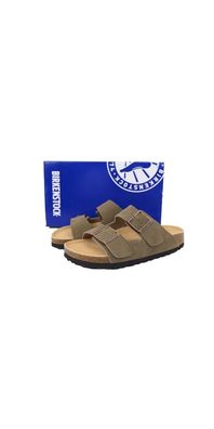 Birkenstock Arizona Soft Footbed Taupe Velourleder