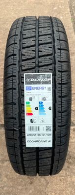 1x Allwetterreifen 225/75 R16 C 121/120R Dunlop EconoDrive AS DOT25 NEU