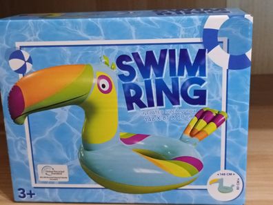 9,99 pro stück Aufblasberer Swimring Pelikan L 1,48 cm h 80 cm