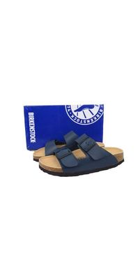 Birkenstock Arizona Soft Footbed Blau Glattleder