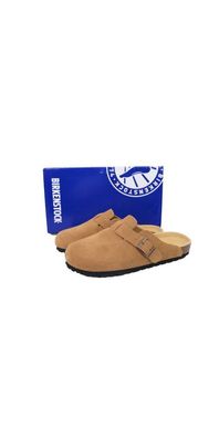 Birkenstock Boston Soft Footbed Clog Mink Velourleder