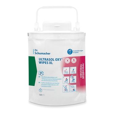 Ultrasol Oxy® Wipes XL 17,5 x 36 cm 120 Blatt