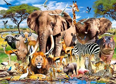 Tiere der Savanne