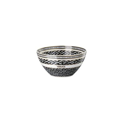 Rosenthal Versace La Greca Signature Black Bowl 15 cm