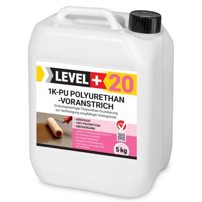 Grundierung 1K PU Voranstrich 5kg Restfeuchte Blocker Boden Verstärkung L+20