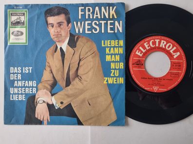Frank Westen - Lieben Kann Man Nur Zu Zwein 7'' Vinyl Germany