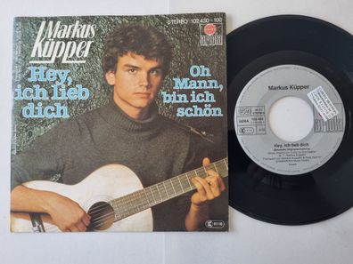 Markus Küpper - Hey, Ich Lieb Dich 7'' Vinyl/ CV Bryan Adams - Hiding From Love