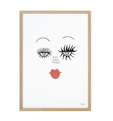 Iittala Oiva Toikka Collection Kunstposter 50x70cm All you need 1061504